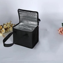 Bolsa enfriadora de almuerzo bolsa de aislamiento plegable de Picnic bolsa de hielo portátil bolsa térmica de alimentos bolsa de entrega de bebidas bolsa aislada